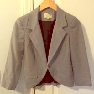 Elizabeth and James cropped, 3/4 sleeve jacket